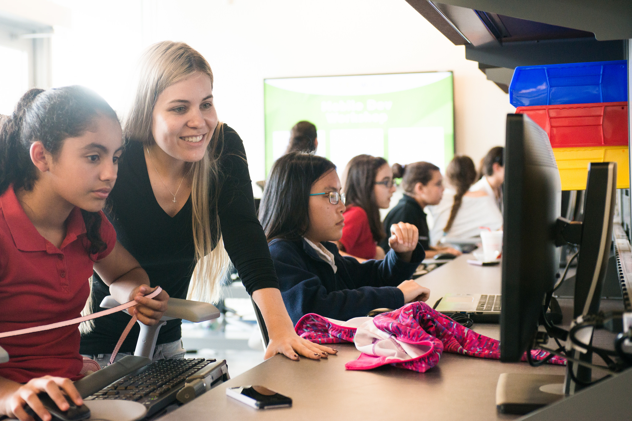 Girls Who Code club inspiring the next generation of women in IT