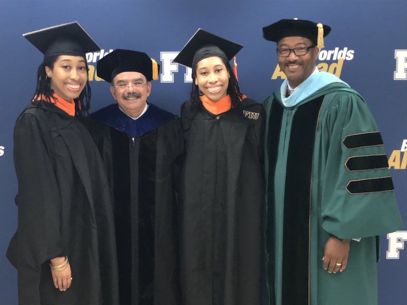 Shonda and Shalisha Witherspoon graduates with Master’s degrees and a Job offers