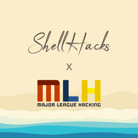 Image of ShellHacks and MLH flyer