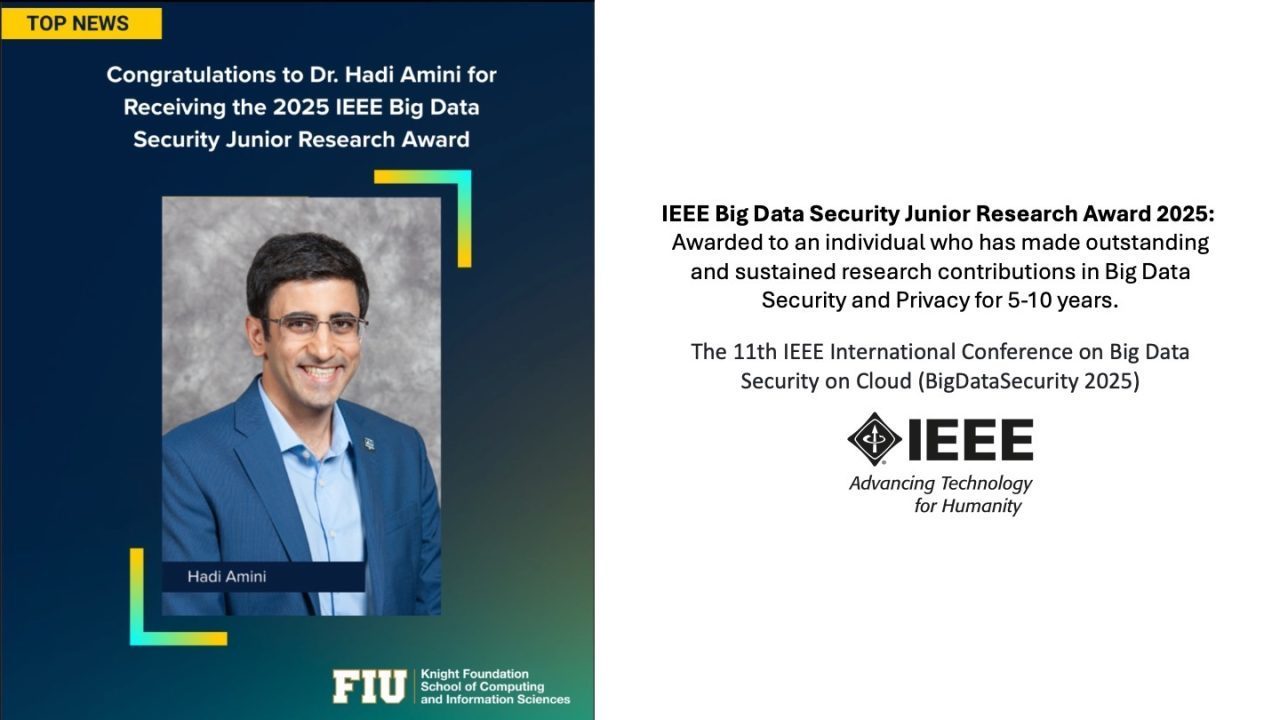 Hadi IEEE Big Data Award 2025